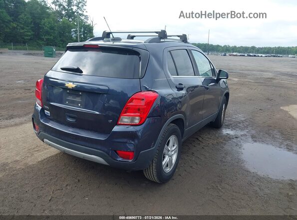 3GNCJLSB7KL145639 2019 CHEVROLET TRAX Синий Задняя правая четверть