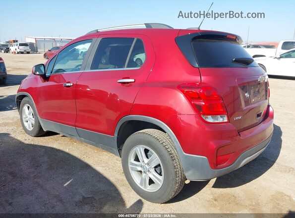 3GNCJLSB7KL146385 2019 CHEVROLET TRAX Red Tył lewy
