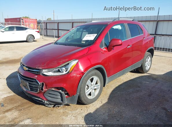 3GNCJLSB7KL146385 2019 CHEVROLET TRAX Red Przód lewy