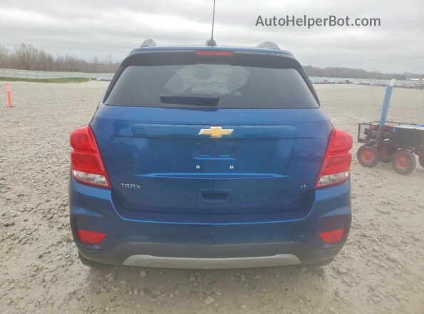 3GNCJLSB7LL143259 2020 CHEVROLET TRAX Синий Вид сзади