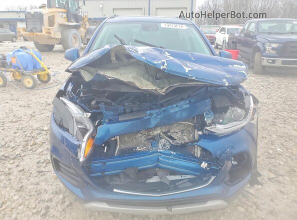 3GNCJLSB7LL143259 2020 CHEVROLET TRAX Синий Вид спереди
