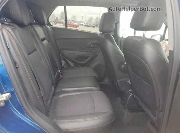 3GNCJLSB7LL143259 2020 CHEVROLET TRAX Синий Вид задней части салона