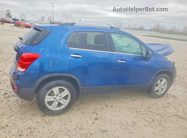 3GNCJLSB7LL143259 2020 CHEVROLET TRAX Синий Задняя правая четверть