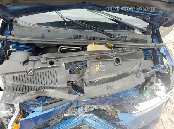 3GNCJLSB7LL143259 2020 CHEVROLET TRAX Синий Вид подкапотного пространства