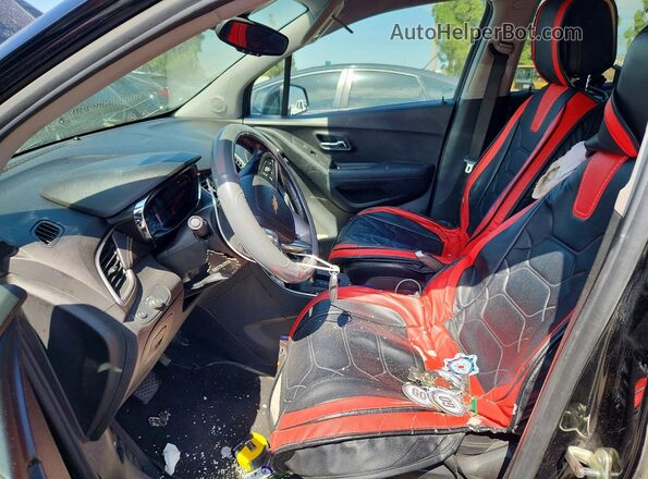 3GNCJLSB7LL147568 2020 CHEVROLET TRAX Black Вид салону спереду