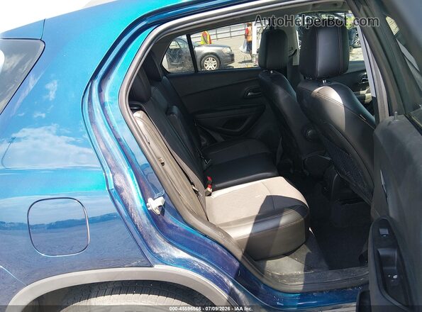 3GNCJLSB7LL311160 2020 CHEVROLET TRAX Blue Widok naklejki z numerem VIN