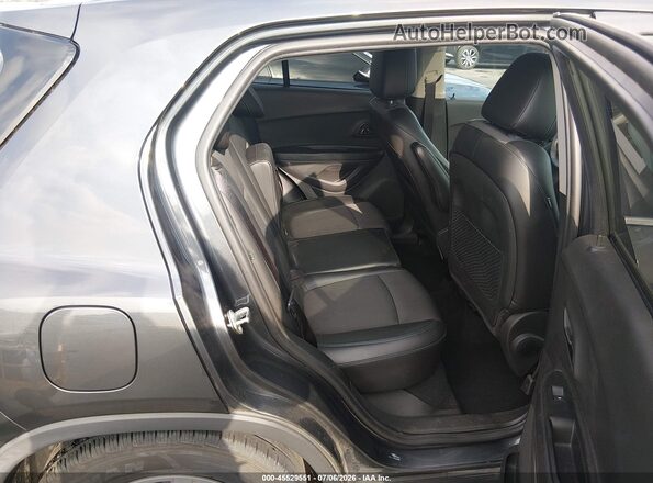 3GNCJLSB8GL244607 2016 CHEVROLET TRAX Серый Вид наклейки с VIN-кодом
