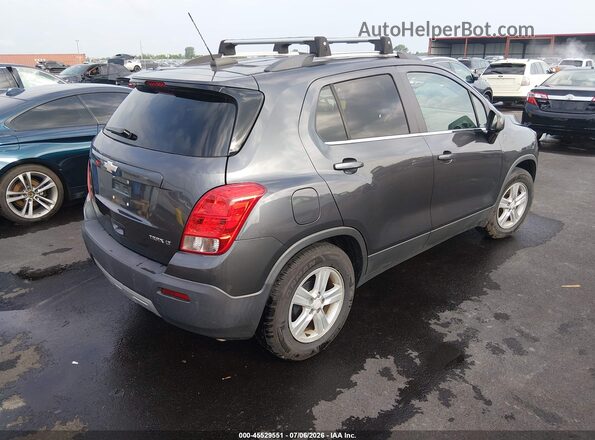 3GNCJLSB8GL244607 2016 CHEVROLET TRAX Серый Задняя правая четверть