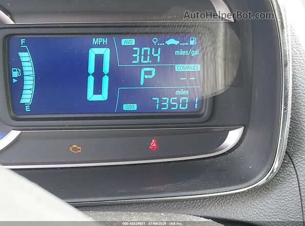 3GNCJLSB8GL244607 2016 CHEVROLET TRAX Серый 