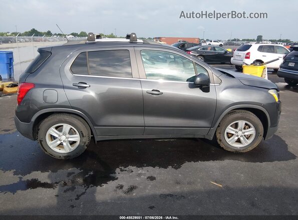 3GNCJLSB8GL244607 2016 CHEVROLET TRAX Серый Вид задней части салона