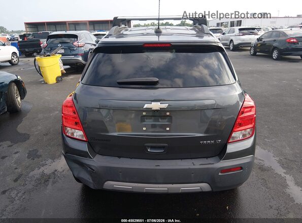 3GNCJLSB8GL244607 2016 CHEVROLET TRAX Серый 