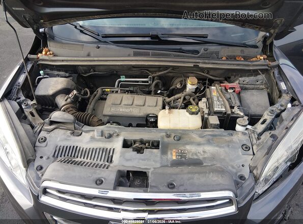 3GNCJLSB8GL244607 2016 CHEVROLET TRAX Серый Вид сзади
