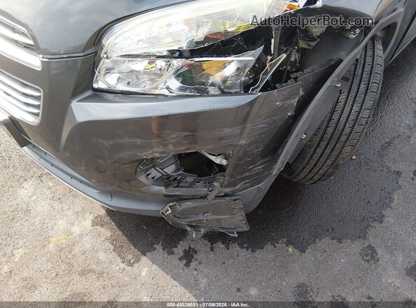 3GNCJLSB8GL244607 2016 CHEVROLET TRAX Серый 
