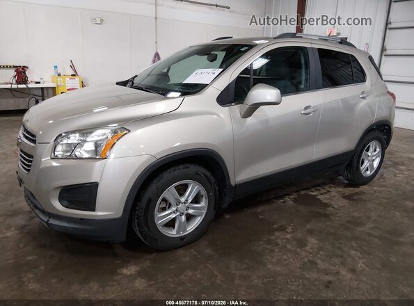 3GNCJLSB8GL248351 2016 CHEVROLET TRAX Желто-коричневый Передняя левая четверть