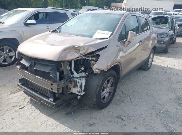 3GNCJLSB8JL169818 2018 CHEVROLET TRAX Tan Front left