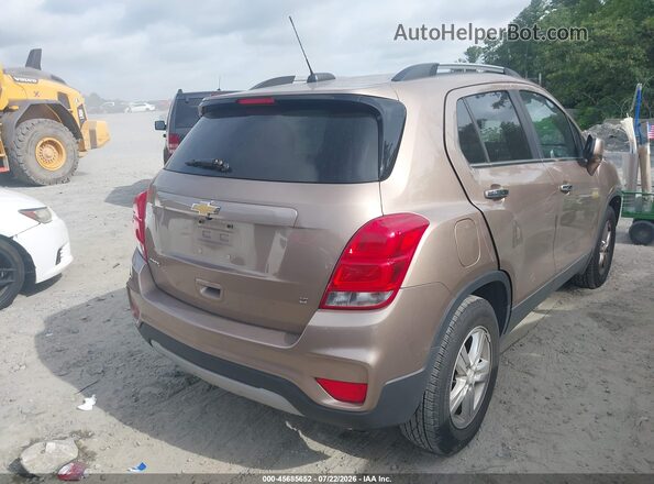 3GNCJLSB8JL169818 2018 CHEVROLET TRAX Tan Rear right