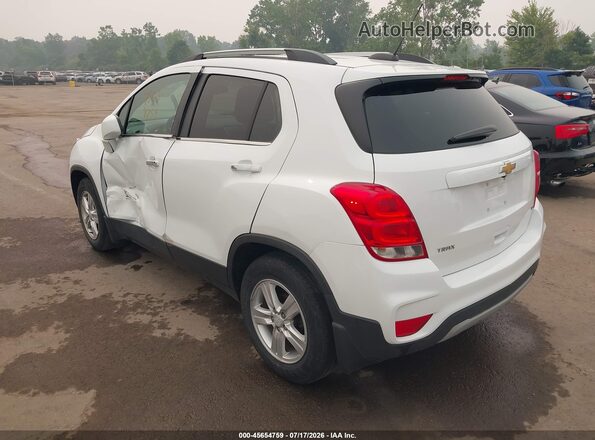 3GNCJLSB8KL366604 2019 CHEVROLET TRAX White უკანა მარცხენა