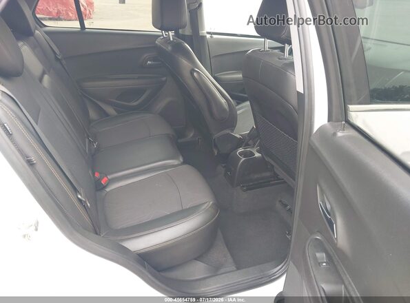 3GNCJLSB8KL366604 2019 CHEVROLET TRAX White VIN კოდის სტიკერის ხედი