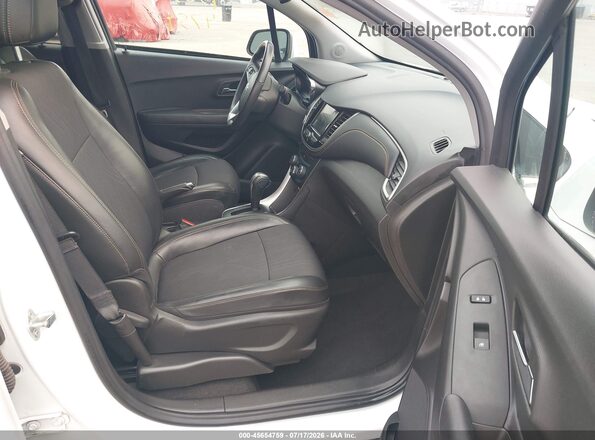 3GNCJLSB8KL366604 2019 CHEVROLET TRAX White წინა სალონის ხედი