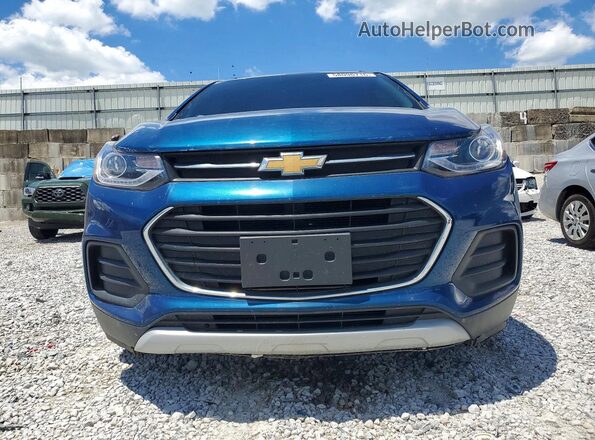 3GNCJLSB8LL233844 2020 CHEVROLET TRAX Blue წინა ხედი