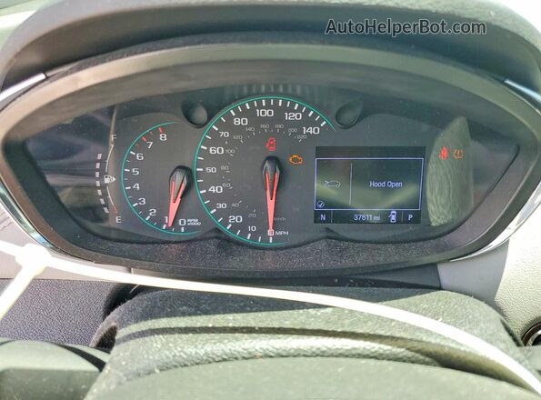 3GNCJLSB8LL233844 2020 CHEVROLET TRAX Blue ხელსაწყოთა პანელის ხედი