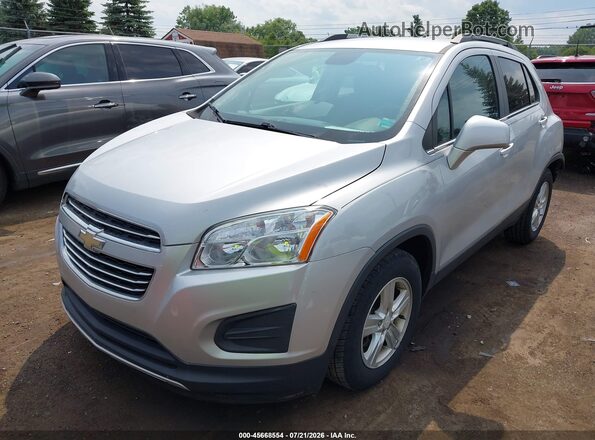 3GNCJLSB9GL254806 2016 CHEVROLET TRAX Silver Front left