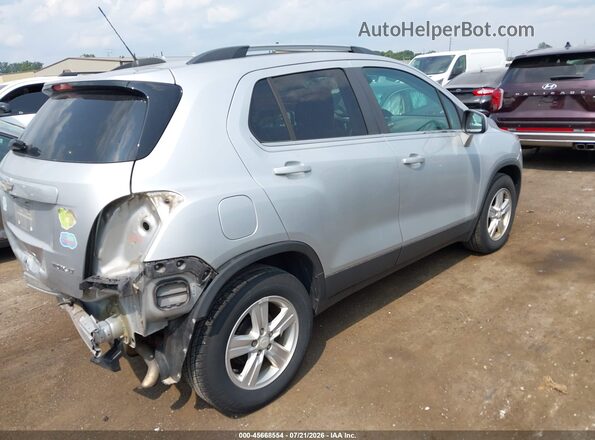 3GNCJLSB9GL254806 2016 CHEVROLET TRAX Silver Rear right