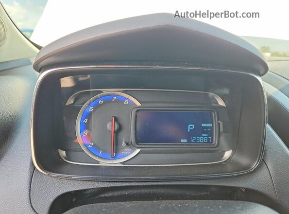 3GNCJLSB9GL268379 2016 CHEVROLET TRAX White Widok zestawu wskaźników