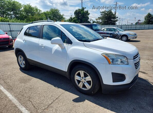 3GNCJLSB9GL268379 2016 CHEVROLET TRAX White Przód prawy