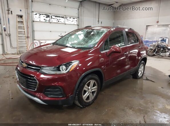 3GNCJLSB9HL156764 2017 CHEVROLET TRAX Red Առջևի ձախ երեք քառորդ տեսարան