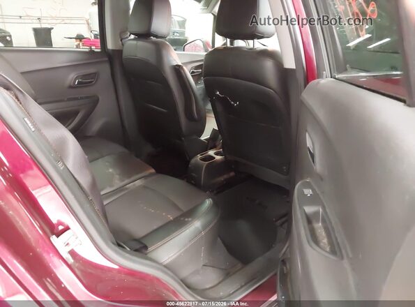 3GNCJLSB9HL156764 2017 CHEVROLET TRAX Red VIN կոդի պիտակի տեսք