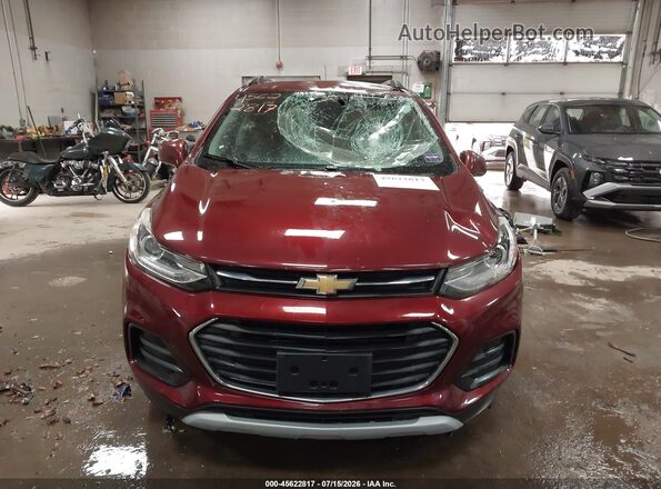 3GNCJLSB9HL156764 2017 CHEVROLET TRAX Red Սարքավորումների վահանակի տեսք
