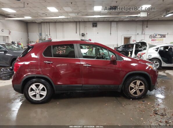 3GNCJLSB9HL156764 2017 CHEVROLET TRAX Red Սալոնի հետևի տեսք