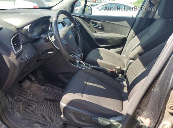 3GNCJLSB9HL227557 2017 CHEVROLET TRAX Charcoal წინა სალონის ხედი