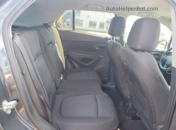 3GNCJLSB9HL227557 2017 CHEVROLET TRAX Charcoal უკანა სავარძლების ხედი