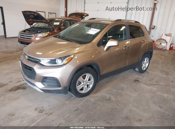 3GNCJLSB9JL280281 2018 CHEVROLET TRAX Champagne Vista tres cuartos delantera izquierda