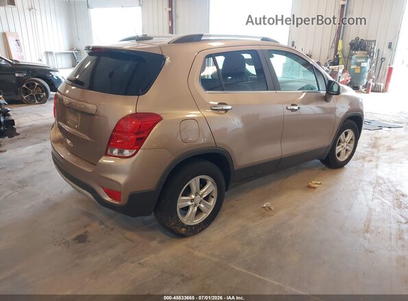 3GNCJLSB9JL280281 2018 CHEVROLET TRAX Champagne Trasero derecho