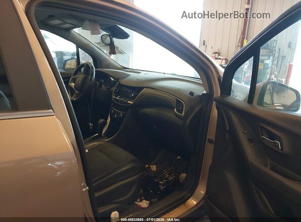 3GNCJLSB9JL280281 2018 CHEVROLET TRAX Champagne Vista interior delantera