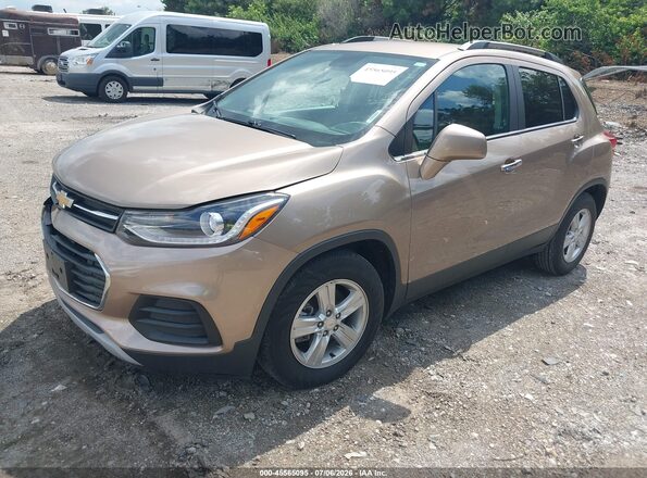 3GNCJLSB9JL351091 2018 CHEVROLET TRAX Beige Vista tres cuartos delantera izquierda