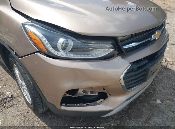 3GNCJLSB9JL351091 2018 CHEVROLET TRAX Beige Vista frontal