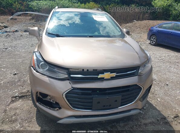 3GNCJLSB9JL351091 2018 CHEVROLET TRAX Beige Vista del cuadro de instrumentos