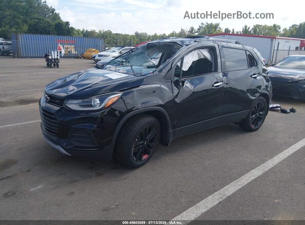 3GNCJLSB9JL373401 2018 CHEVROLET TRAX Black წინა მარცხენა ხედი სამი მეოთხედიდან