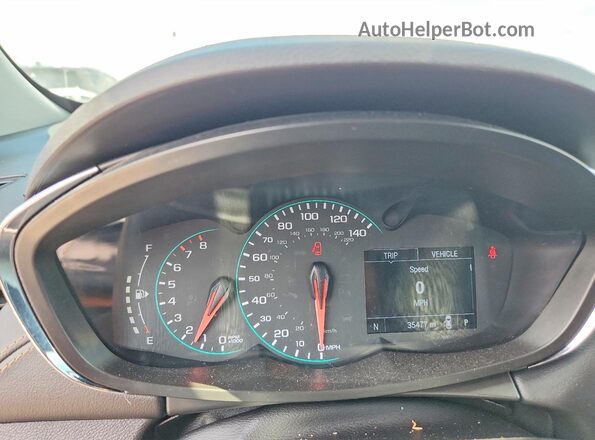 3GNCJLSB9KL112223 2019 CHEVROLET TRAX Black Instrument cluster view