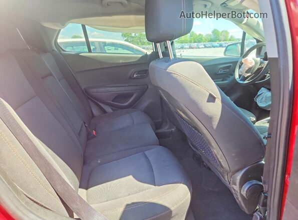 3GNCJLSB9KL154519 2019 CHEVROLET TRAX Red Rear interior view