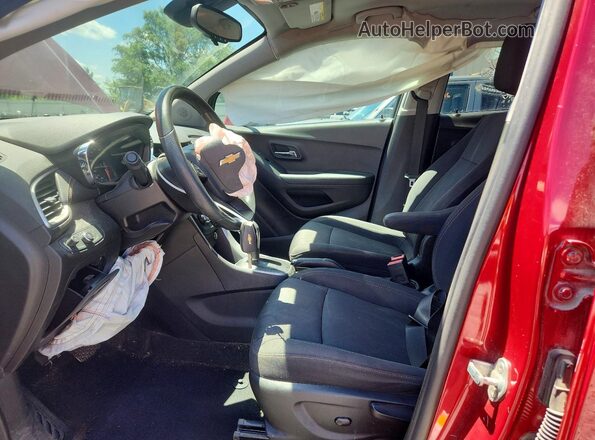 3GNCJLSB9KL154519 2019 CHEVROLET TRAX Red Front interior view