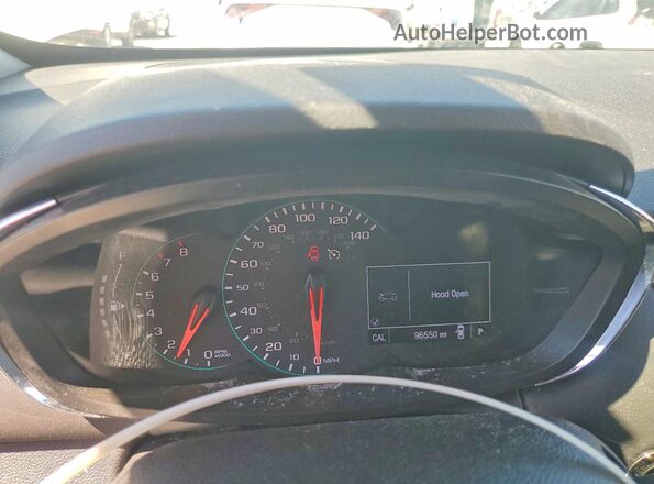 3GNCJLSB9KL362030 2019 CHEVROLET TRAX Silver Instrument cluster view