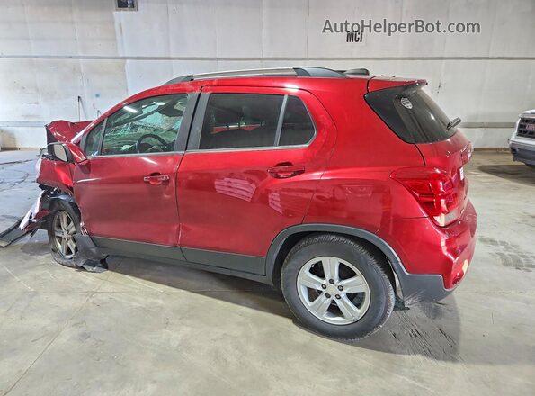 3GNCJLSB9KL369690 2019 CHEVROLET TRAX Burgundy უკანა მარცხენა