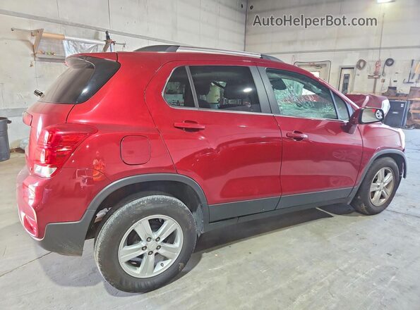 3GNCJLSB9KL369690 2019 CHEVROLET TRAX Burgundy უკანა მარჯვენა