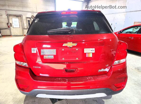 3GNCJLSB9KL369690 2019 CHEVROLET TRAX Burgundy უკანა ხედი