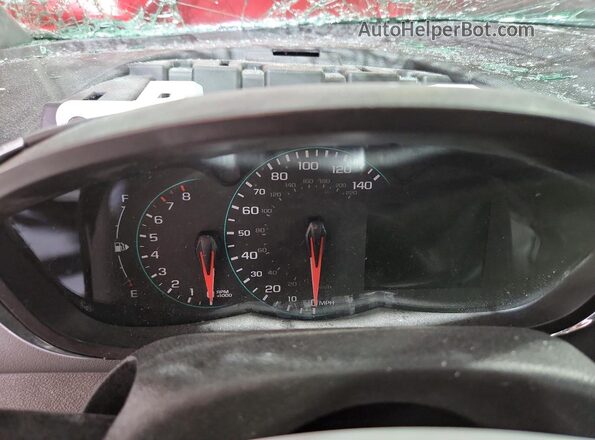 3GNCJLSB9KL369690 2019 CHEVROLET TRAX Burgundy ხელსაწყოთა პანელის ხედი